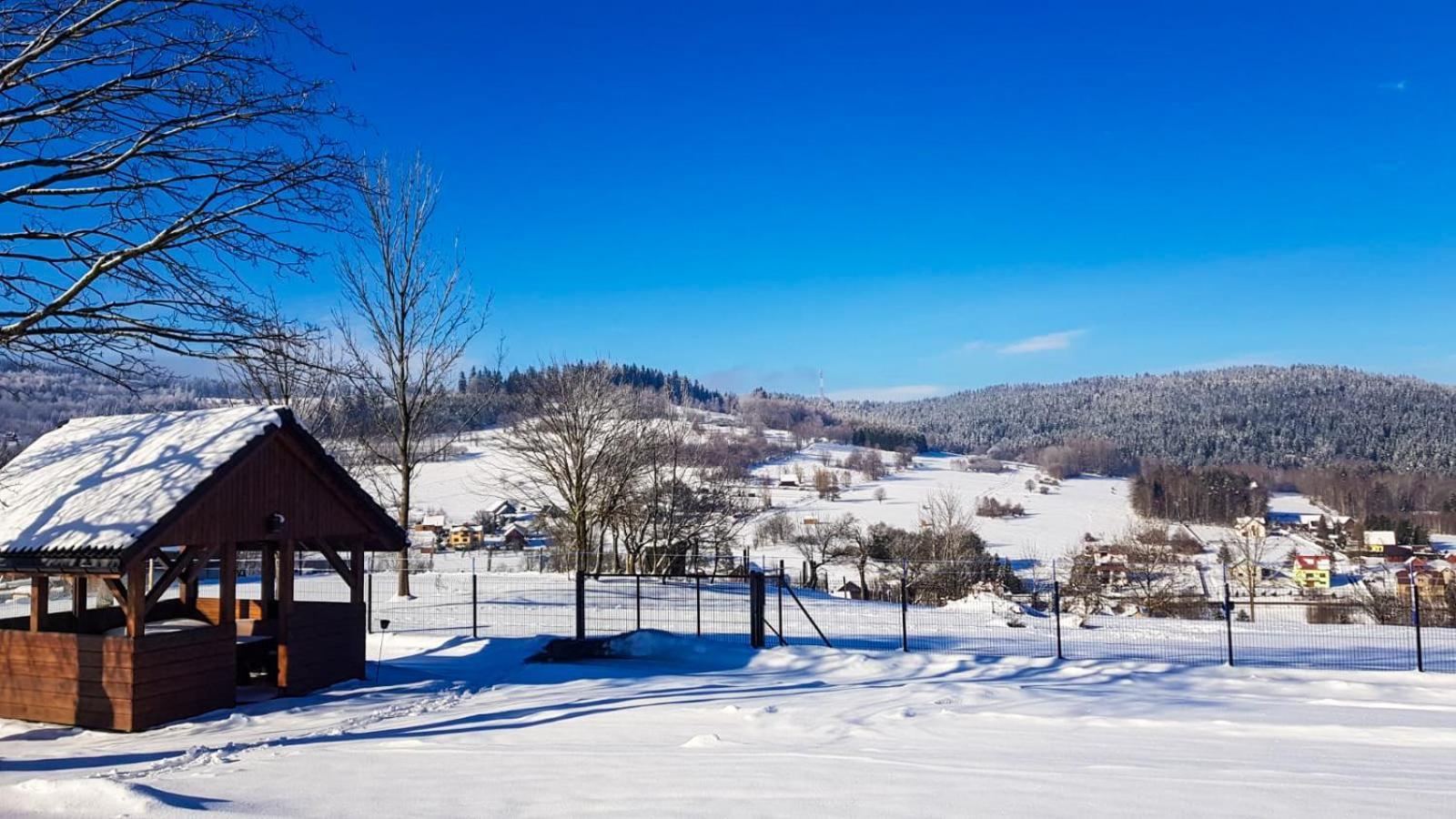 Beskidzki Domek Kurow Villa Kurow  Esterno foto